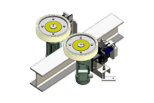 作業場コンベヤ駆動部のイメージ図