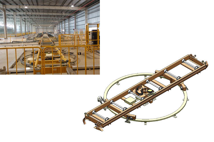 回転テーブルの画像とイメージ図